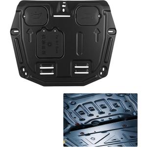 Front Engine Splash Shield Fit for Honda CR-V 2007 2008 2009 2010 2011 2012 2013 2014 Direct Replacement Engine Splash Guard,Engine Guard for Underbody Protection
