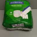 FitRight Ultra Adult Diapers, Disposable Incontinence Briefs, Leak-Proof Diaper, Absorbent Briefs For Men and Women, Maximum Protection, Medium, 32-44 In, 20 Briefs Per Bag