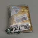 Pack of 100 3.54"x4.72" Heavy Duty Gold Drawstring Organza Jewelry Pouches Wedding Party Christmas Favor Gift Candy Chocolate Bags (Gold, 3.54"x4.72")