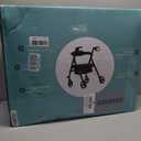 Helavo 28.3" Extra Wide Bariatric Rollator Walker, 550 lbs Capacity
