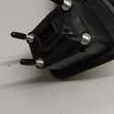 JDMSPEED Right Passenger Side Mirror Compatible with 2019-2025 Chevy Silverado 1500 Black Power Glass Manual Folding Temperature Sensor Non-Heated without Turn Signal Replace#GM1321582(5Pins)