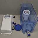 ZeroWater 32-Cup Ready-Read 5-Stage Water Filter Dispenser with Instant Read Out - 0 TDS for Improved Tap Water Taste - IAPMO Certified to Reduce Lead, Chromium, and PFOA/PFOS