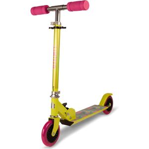 Limited Too Kick Scooter for Girls 5-12 Years, Light-Up Wheels, Glitter Deck, Adjustable Handlebar, Foldable 2-Wheel Kids Scooter, Holds up to 75 lb