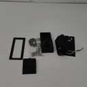 Smart Front Door Lock Set, APP Control Keyless Entry Door Lock with Handle, Smart Fingerprint Deadbolt, Anti-Peeping Electronic Keypad, Auto Lock, Easy Install, Black (Black)