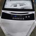 BLACK+DECKER 3.0 Cu. Ft. Portable Washer, 26.5 lb. Capacity Washing Machine, 6 Cycles, Quick Connect Sink Adapter and Drain Hose Included, Transparent Lid & LED Display, BPW30MW, White