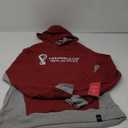 Outerstuff Men's FIFA World Cup Premium Fleece Hood (XX-Large, Burgundy)