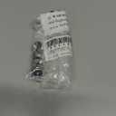 uxcell 4pcs M8 x 1.25mm Pitch Metric Thread 304 Stainless Steel Left Hand Lock Nuts