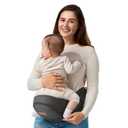 besrey Baby Hip Carrier, Adjustable Waist Belt Carrier,Toddler Hip Carrier with Fanny Pack, Ergonomic M Position Baby Hip Seat Carrie, Up to 44lb, Easy Fold Up, Infant Carrier Hipseat (Black)