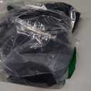 No nonsense Women's Super Opaque Control Top Tights 90 Denier Soft High Waist Pantyhose (Large, Black/Black)