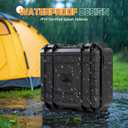 Carrying Case for Switch: Hard Shell Case with Built-in EVA Storage | 2021 OLED Model Waterproof Protection + Accessories Organizer