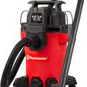 Vacmaster VCM408PF 1101 4-Gal 3.5 Peak HP Wet/Dry Vac Red