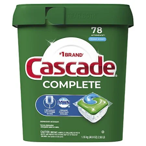Seventh Generation Dishwasher Detergent Packs Free & Clear Pack of 2 for sparkling dishes Dishwasher tabs 45 count