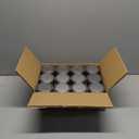 12 Pack Empty Paint Cans with Lids 0.4 Quart Tin Unlined Paint Buckets Bulk Paint Storage Containers, Quart Metal Unlined Paint Pails for Crafts DIY Projects, Storage, Painting