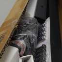 Outdoor Metal Handrails for Steps  Exterior Stair Railing for Concrete Steps, Porch, Adjustable, Easy to Install, 2 Step