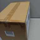 6" Black Dryer Vent Cover - 304 Stainless Steel Wall Cap, Screen and Damper