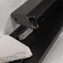 GarveeHome Industrial Dining Table for 4-6 People, 63" Long Wooden Kitchen Table with Sturdy Metal Frame & Rustic Brown Finish - Seats 4 Rectangular Counter for Dinner, Kitchen, Dining Room - Brown