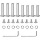 8PCS Inline Skate Wheels Screws, 6mm OD Roller Skate Bearings Screws 30mm & 35mm Skate Wheel Socket Screw, Roller Blades Replacement Skate Hardware Skate Wheel Axles Socket Screws