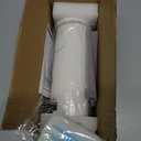 Anbanglin Travel Electric Tea Kettle, 500ML Small Water Boiler Kettle Electric with 4 Temp Settings, Auto ShutOff & Boil Dry Protection, 304 Stainless Steel Portable Bottle Warmer for Travel, White