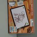 Rechargeable A3 Light Board for Diamond Painting, 5600 Lux Tracing Light Box with Side Physical Buttons, 3 Colors and 6 Levels of Brightness, LED Light Pad for Diamond Art, Drawing, Weeding Vinyl (Black)