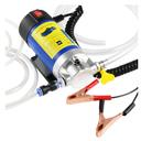 Oil Pump 12V 100W, Oil Extractor Pump for Engine Oil Change, Electric Fluid Transfer Pump for Motor Oil, Gear Oil, Transmission Fluid Removal, Self-Priming Oil Transfer Pump for Car, Mower, Marine