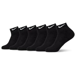 Nike Unisex Adult Everyday Cushioned Training Low Socks (6 Pairs) M