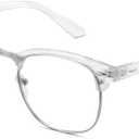 racico Blue Light Glasses for Men Computer - Gaming Blocking Anti Eyestrain, UV Clear Lens Nerd Costume Fake Eyeglasses