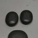 3 Pcs Large Hot Massage Stones Set Natural Basalt Warm Rocks Kit for Home Spa Massager