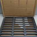 Cast Iron Drain Grate, 28 * 28in Heavy Duty Outdoor Drain Cover, B125 Class Channel Grate, Metal Sewer Grate, Black Square Drainage Grate for Concrete Floor, Yard, Driveway & Garage.