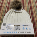 iLive Y2k Streetwear Beanie Wireless Bluetooth Knit Cap Pom-Pom Cap