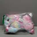 Small Stuffed Unicorn Animal Pink Rainbow Plush Little Plushy Fluffy Gifts for Kids Girls Boys Girlfriend for Birthday Christmas, 15 inch