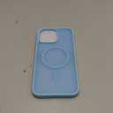 SUPFINE Magnetic for iPhone 16 Pro Case (Compatible with MagSafe) (Military Grade Drop Protection) Slim Translucent Matte Shockproof with Anti-Fingerprint Phone Case,Light Blue