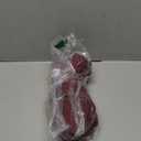 Verdusa Women's Ruffle Half Sleeve A Line Fall Dresses Elegant Fit and Flare Midi Dress XL Wine Red