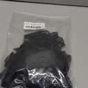 Bencailor 4 Pairs Fishnet Thigh High Stocking for Women Silicone Lace Top Sheer Over Knee Stockings (Medium, Black)