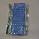 1Pcs Tube Rack,Microcentrifuge Tube Rack, Double-Sided Plate Centrifugal Pipe Rack, for 0.5ml-2ml Centrifugal Pipe, 60 Holes (Blue)