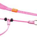 Howgo Dog Slip Lead Dog Leash, Training Lead, No-Pull Slip Leash and Collar, Heavy Duty & Durable Nylon, Padded Handle, for All Breeds (Pink, 3.6FT)