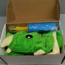 iPlay, iLearn Bouncy Pals Dinosaur Hopper Toy 2 Year Old Boy, Toddler Plush Bounce Animals, Ride on Bouncing Triceratops for Kids, Outdoor Hopping Horse Bouncer, Cool Birthday Gifts 3 4 5 6 Yr Girls