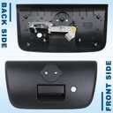 APPERFiT Tailgate Handle w/Bezel & Keyhole Compatible with Nissan Frontier 2001 2002 2003 2004 Replaces 81575 90606-8Z400