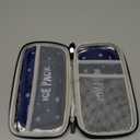 Insulin Cooler Travel Case,EVA Insulation Travel Medicine Kit with Temperature Display for Diabetes Care,Insulin Pen and Other Diabetic Supplies (Black-Temp)