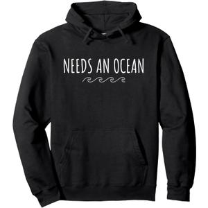 Needs and Ocean - Wave Pullover Hoodie