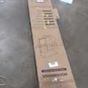 WOODBRIDGE 40-41" W x 76" H Pivot Frameless Single Swing Hinge Shower Door, 3/8 in. (10mm) Thickness Shattered-Proof Tempered Clear Glass with Polished Chrome Trim