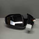 Spieg Passenger Side Mirror for 2013-2015 Toyota RAV4 Power Adjustment Heated Turn Signal Light Manual Fold Painted White 7 Pins Right TO1321310