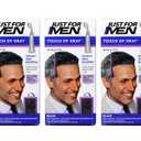 Just for Men Hair Color - Touch of Gray, Black-Gray. 3 Pack