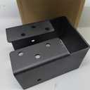 Concealed Joist Hanger Bracket Fit for 4"x6" Beam,Swing,handrail,and Fence 4pck