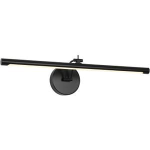 Picture Light Dimmable Hard Wired 23.62 Inch Adjustable Swing Arm Black Wall Lights for Pictures Led Display Light for Artwork 14W Warm White