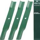 Lawn Mower Blades for Toro TimeCutter 50 Inch 115-5059-03 / SS5000 75750 MX5000 75755 MX5060 Z5000 MX5050 / Fits Exmark Replaces OEM no. 110-6837-03 112-9759-03/3 Pack