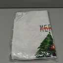 Christmas Tree Kitchen Towels, Farmhouse Christmas Dish Tea Towels, It's Not What's Under The Xmas Tree That Matters Winter Decorative Hand Towel for Bathroom Kitchen, 16x24 Inch