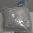 TASTHROW Large Flannel Fleece Throw Blanket, 5070 Inch - Cozy Lightweight Thick Blanket - All Seasons Suitable for Women, Men and Kids (Light Grey)