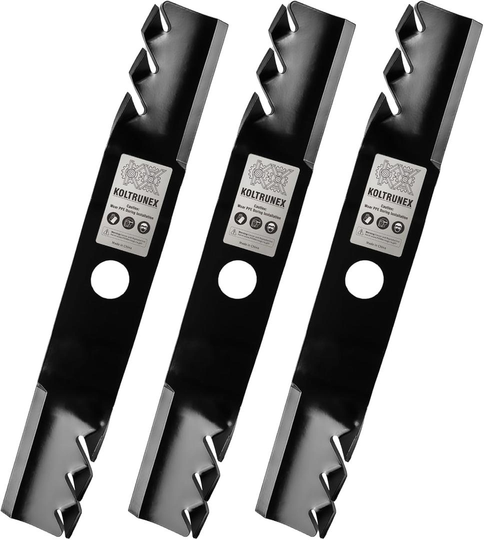 Mower Blades for Kubota K5583-34350 K5583-34340 fit 48" Deck 3PCS