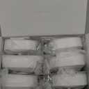 Smoke Alarm Fire Detector, Battery Operated Photoelectric Smoke Detector with Test Button and Low Battery Warning, Fire Alarms Smoke Detectors for Home, 6 Pack