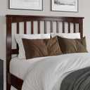 AFI, Mission Full Solid Wood Headboard, Walnut